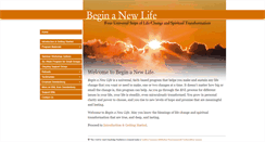 Desktop Screenshot of beginanewlife.info